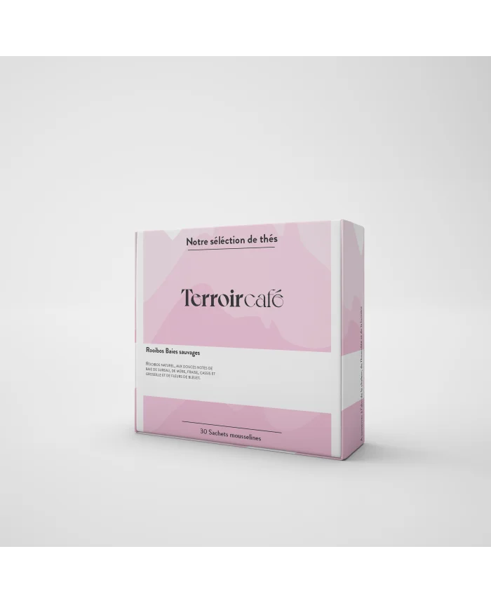 Terroir café : Thé noir - English Breakfast Broken - Boite sachets