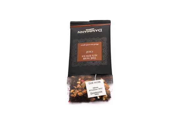Terroir café : Thé noir Chaï - 24 sachets enveloppés