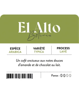 Café de Bolivie - El Alto