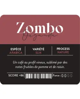 Café d'Ouganda - Zombo