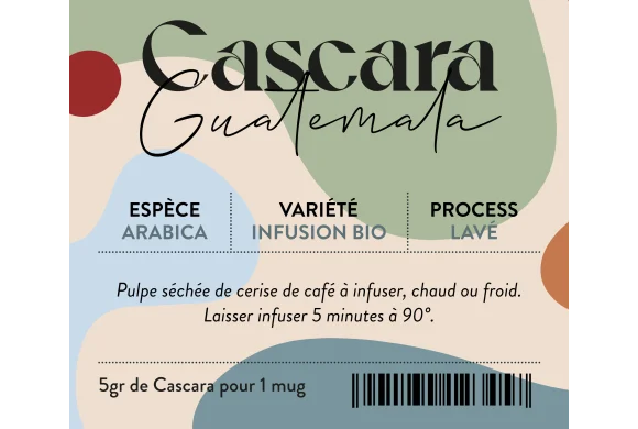 Terroir café : Cascara - Guatemala - 80gr