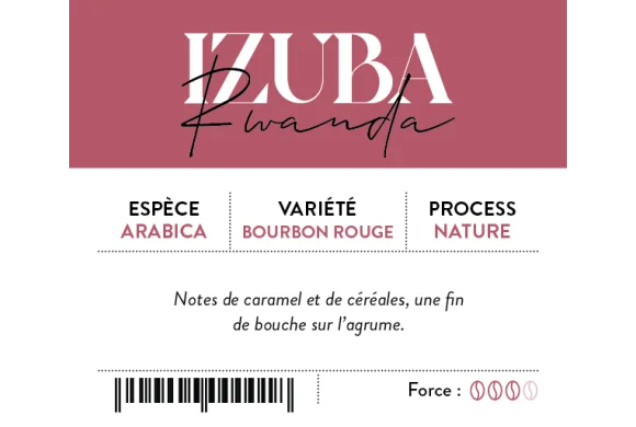 Terroir café : Café du Rwanda - Izuba
