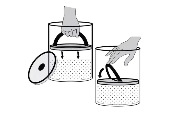 Terroir café : Airscape métal - Boîte à café 500g