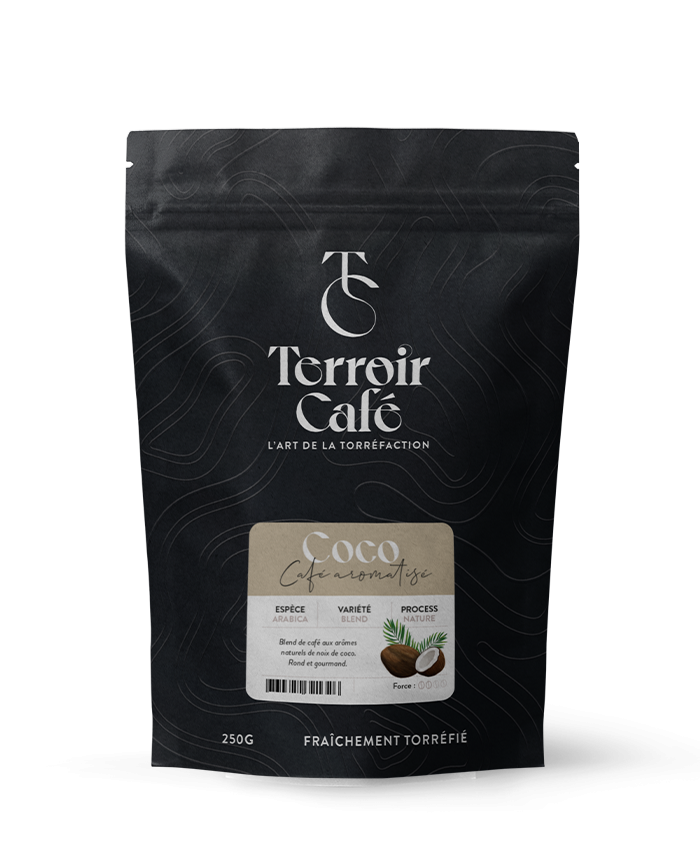Terroir café : Café aromatisé Noix de Coco