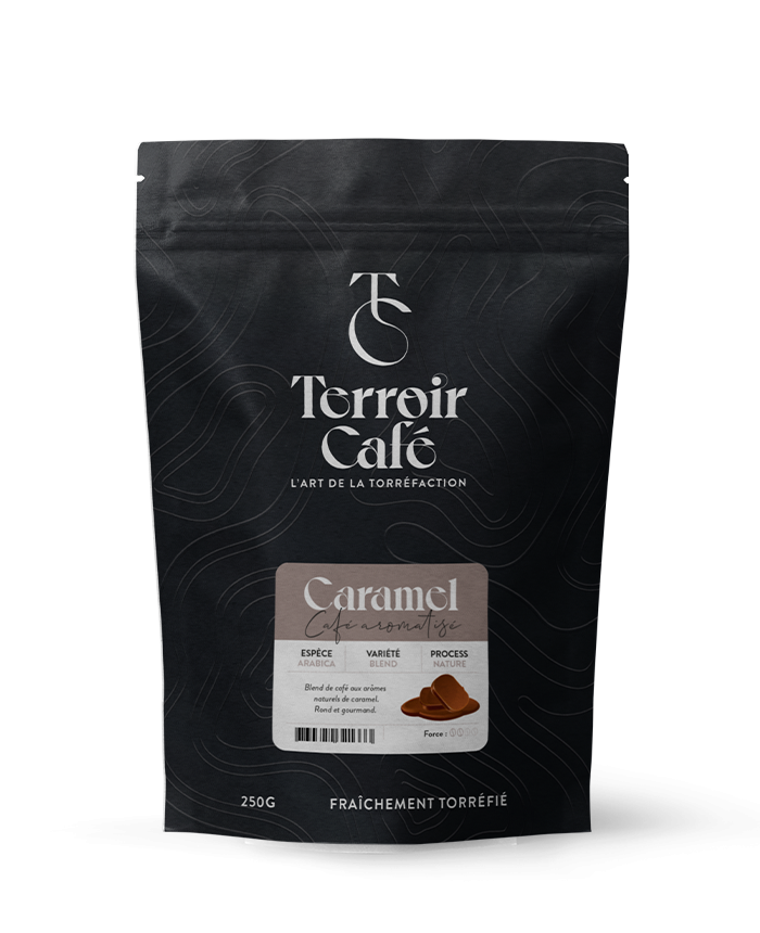 Terroir café : Café aromatisé Caramel