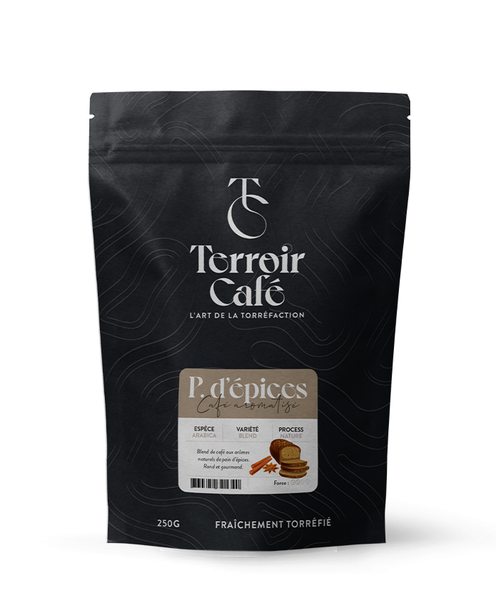 Terroir café : Café aromatisé Pain d'épices