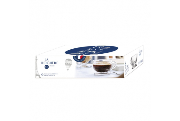 Terroir café : Set de 6 tasses expresso - La Rochère