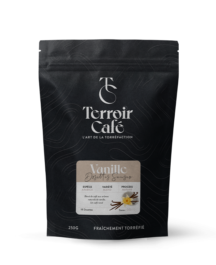 Terroir café : Dosettes - Vanille