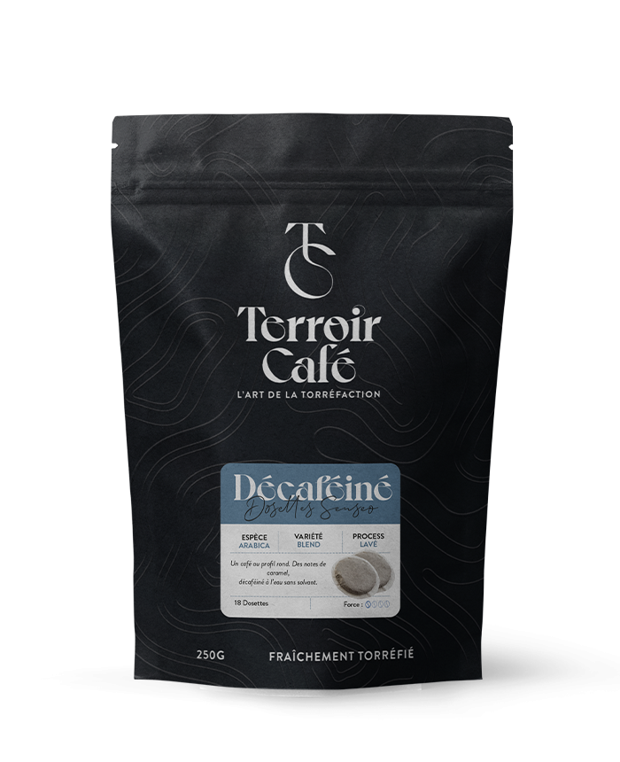 Terroir café : Dosettes - Décaféiné