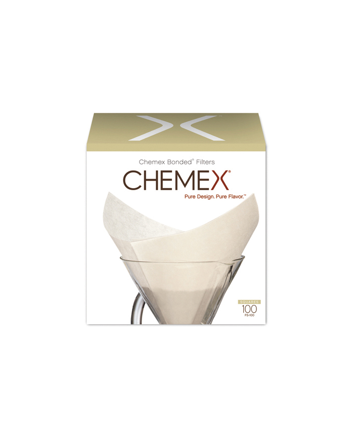 Terroir café : Chemex filtres blancs - 100 unités - 6/10 tasses