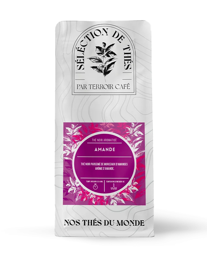 Terroir café : Thé Noir - Amande